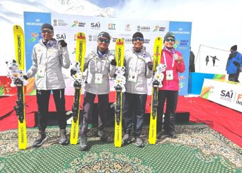 CRPF Women’s Team Wins Silver Medal at Khelo India Winter Games
