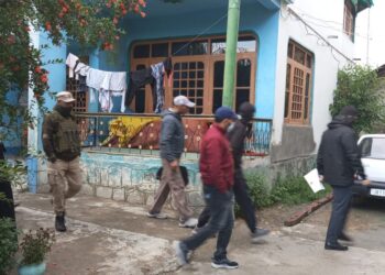 Counter Intelligence wing of J-K Police conduct raids across Kashmir valley in terror link case
