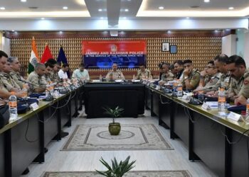 Ahead of SANJY-2025, DGP J&K Chairs Joint Meeting at PCR Kashmir