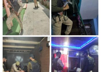 Srinagar Police Intensifies Crackdown Against Terrorist Associates In Connection with Investigation of Unlawful Activities (Prevention) Act