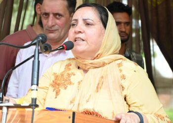 Need to arrest “big fish” to curb drug menace in J&K: Minister Sakina Itoo