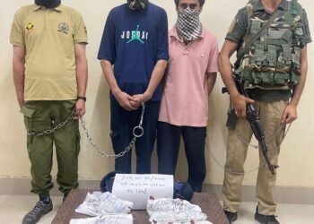 Two Terrorist Associates Arrested in Tral; Explosives and Ammunition Recovered