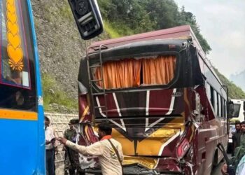 25 Pilgrims Injured as Four Buses Collide in Amarnath Yatra Convoy at Chanderkote
