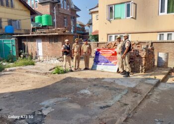 Srinagar Police Attaches Property Worth ₹1.5 Crores Under The Unlawful Activities (Prevention) Act