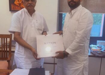 Er. Aijaz Hussain Meets BJP National General Secretary (Org) Shri B.L. Santosh Ji at New Delhi