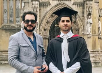 Pride Of Kashmir! Nephew Of QNSTv Editor-in-Chief Graduates in Robotics Engineering From London