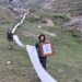 Calligrapher from Kashmir’s LoC creates longest handwritten Hadith scroll ever