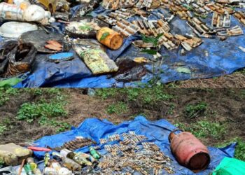 Arms And Ammunition Recovered In Handwara: Police