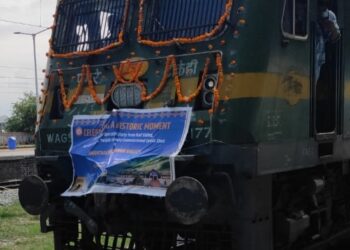 First Freight train reaches Anantnag, marking historic start of USBRL’s Banihal-Katra section