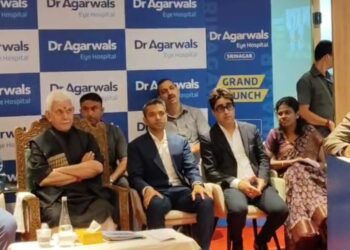 LG Manoj Sinha Inaugurates New Dr Agarwals Eye Hospital in Srinagar