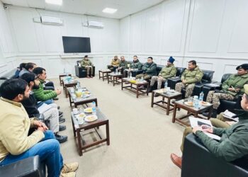 Joint Security Review Meeting of Navyug Tunnel Held