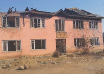 Eight years after blaze, Beerwah office building turns into dumping ground