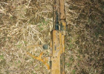 Old AK Rifle Recovered from Riverbank in Rajouri