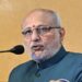Vice-Prez Radhakrishnan arrives in Srinagar on his maiden J&K visit