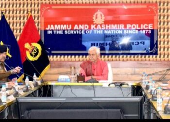 LG Sinha chairs high-level meet to review law and order in Kashmir