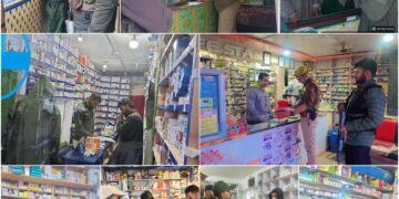 Kulgam Police conducts checking of chemist shops across district