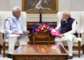 LG Manoj Sinha Meets PM Narendra Modi
