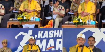 J&K Police Stands With People In Every Situation Be It Law And Order, Fight Against Terrorism Or Natural Disasters; Youth Must Stay Away From Drugs, Become Brand Ambassador Of Fit India: LG Manoj Sinha